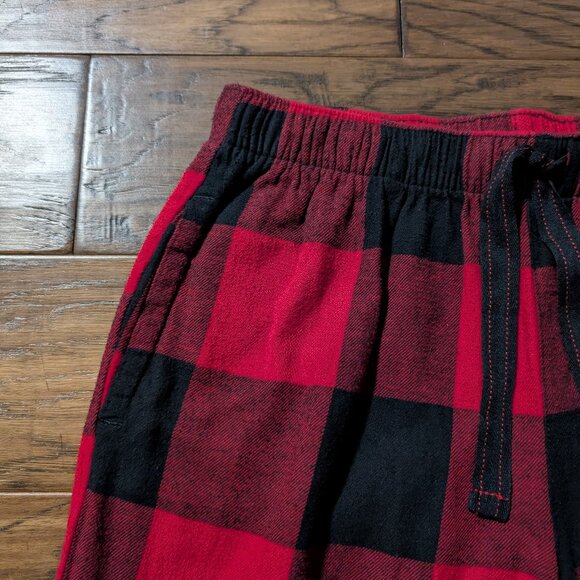 Old Navy pajama joggers pants red buffalo plaid size XS tall - Picture 8 of 12